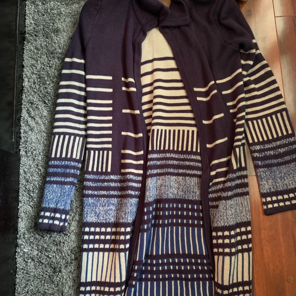 Striped colorful cardigan